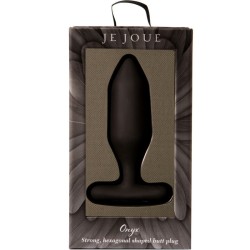 vibrateur plug anal onyx noir