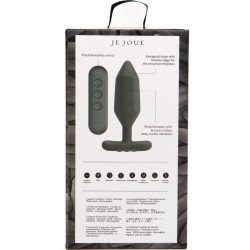 vibrateur plug anal onyx noir