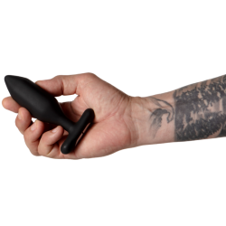 vibrateur plug anal onyx noir
