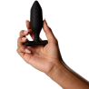 vibrateur plug anal onyx noir
