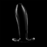plug anal modèle 5 verre borosilicate clair 12.5 cm -o- 3.5 cm