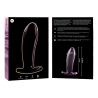 plug anal modèle 5 verre borosilicate rose 12.5 cm -o- 3.5 cm