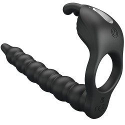 blackney anneaux pénis avec plug vibrateur