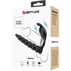 blackney anneaux pénis avec plug vibrateur