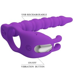 blackney anneaux pénis avec plug vibrateur
