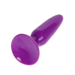 petit plug anal 15 cm (Rouge - Rose - Lilas)