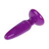 petit plug anal 15 cm (Rouge - Rose - Lilas)