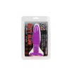 petit plug anal 15 cm (Rouge - Rose - Lilas)