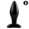bouchon anal en silicone moyen