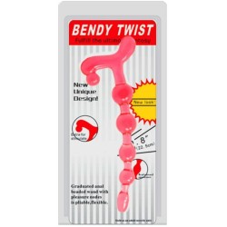 balles anal rouges bendy twist