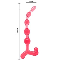 balles anal rouges bendy twist