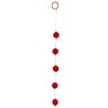 boucles anales transparentes taille l