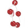 boucles anales transparentes taille l