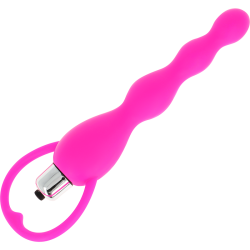 stimulateur anal avec vibration fuchsia