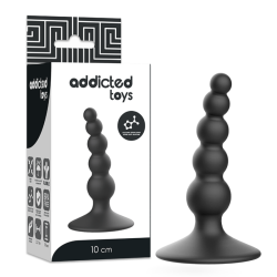 plug sexuel anal 10 cm noir