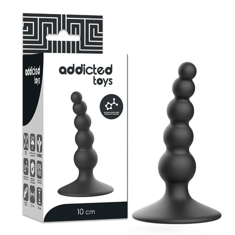 plug sexuel anal 10 cm noir plug sexuel anal 10 cm noir