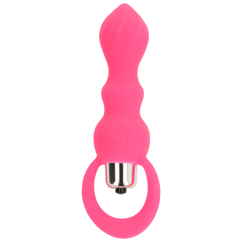 stimulateur anal avec vibration 9 cm rose stimulateur anal avec vibration 9 cm rose