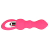stimulateur anal avec vibration 9 cm rose