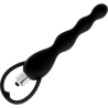 stimulateur anal à vibration noire