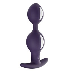 b balles duo blanc-violet fonc?