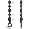 balles anal van 10 vibrations rechargeables en silicone