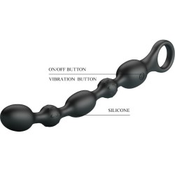 balles anal van 10 vibrations rechargeables en silicone