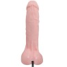 gode réaliste gonflable avec ventouse 15 cm