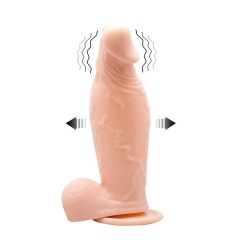 gode vibrant et gonflable réaliste