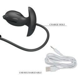plug anal delfin gonflable & rechargeable