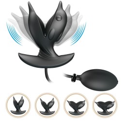 plug anal delfin gonflable & rechargeable