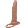 performance maxx rechargeable double pénétrateur peau brun