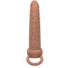 performance maxx rechargeable double pénétrateur peau brun