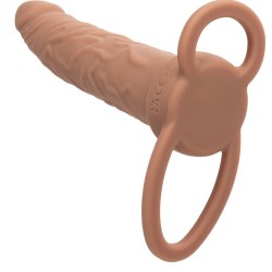 performance maxx rechargeable double pénétrateur peau brun