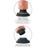 gode vibrateur 23 cm naturel