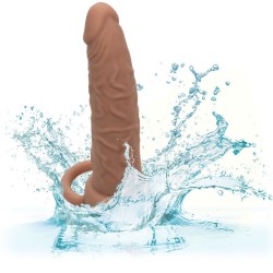 performance maxx rechargeable double pénétrateur peau brun