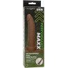 performance maxx rechargeable double pénétrateur peau brun