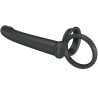 dillion double pénétration double anneau pénal noir
