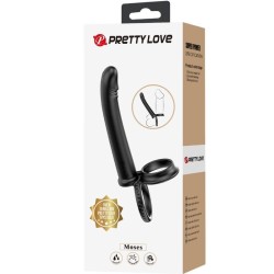 dillion double pénétration double anneau pénal noir