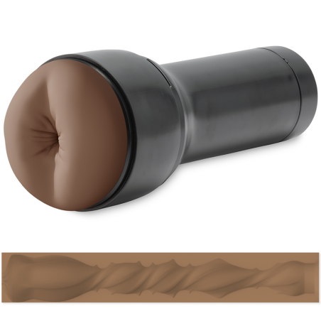 masturbateur générique de fesses feel stroker - brun moyen
