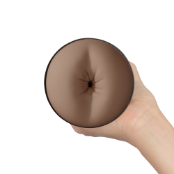 masturbateur générique de fesses feel stroker - brun moyen
