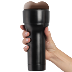 masturbateur générique de fesses feel stroker - brun moyen