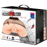 vagin et anus avec maille réaliste avec vibration
