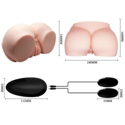 vagin et anus réalistes avec vibration