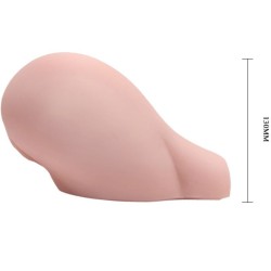 vagin et anus avec tatouage réaliste avec vibration