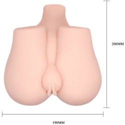 vagin et anus réalistes avec position de vibration 3