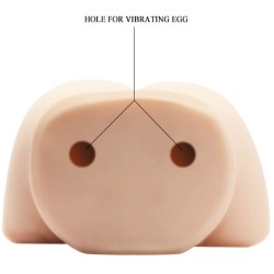 vagin et anus réalistes avec position de vibration 4