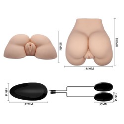 vagin et anus réalistes avec position de vibration 5
