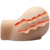 vagin et anus réalistes avec position de vibration 6