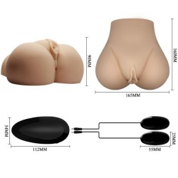 vagin et anus réalistes avec position de vibration 7