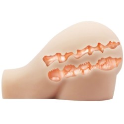 vagin et anus réalistes avec position de vibration 8